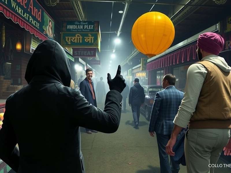 Cloak And Dagger Champ Marketplace Infiltration mission in a crowded Indian bazaar