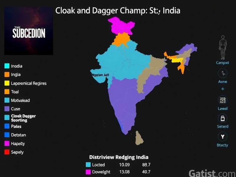 Cloak And Dagger Champ download statistics showing regional distribution in India